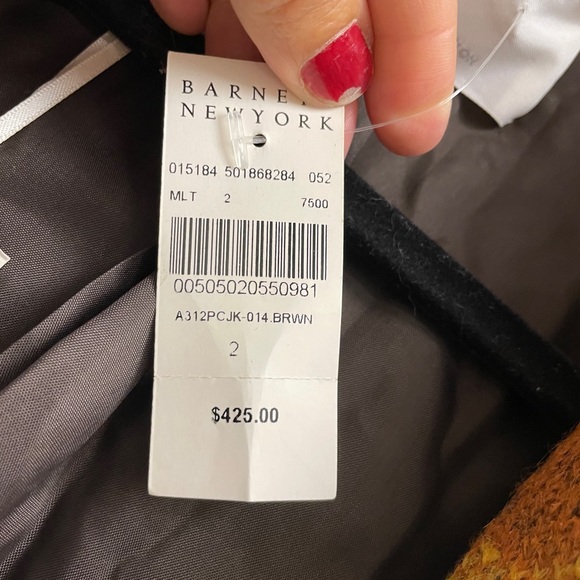 Patchwork Multi-colour Cropped Jacket - Picture 5 of 9